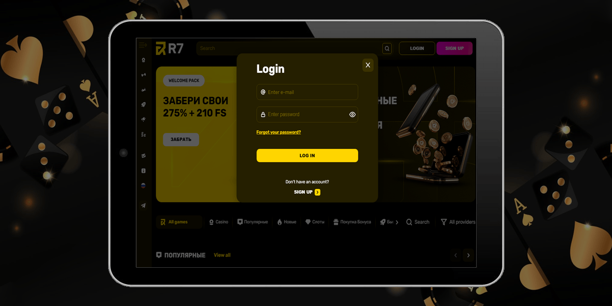 R7 bet casino вход официальный сайт регистрация: быстро войдите и начните играть. Получите бонусы и выигрывайте в R7 bet casino!